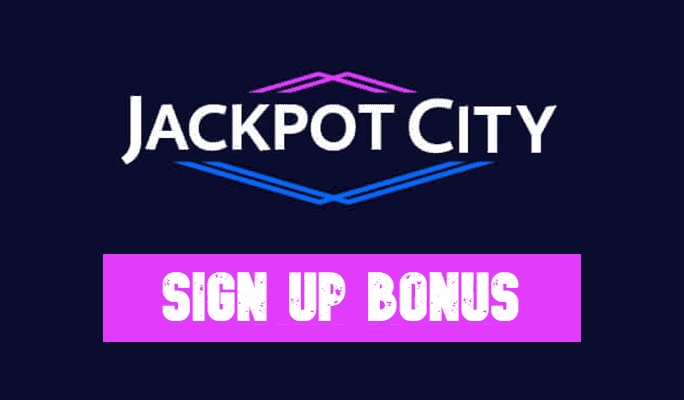 Jackpot City Sign Up Bonus Visual